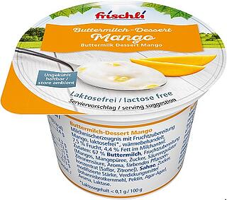 Buttermilchdessert Mango 4,​4% 85g 