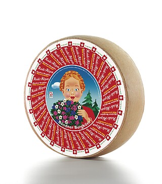 CH-​Heidi-​AlpenBergkäse 48%1/​2 Lb. 