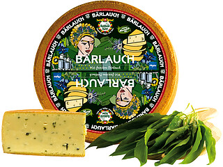 D-​Bald. Bärlauchkäse 50%1/​2Lb 