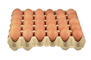 D-​Eier L 63g braun 30er Lagen 