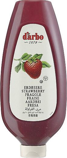 Darbo Dosierflasche- Erdbeere 900gr 