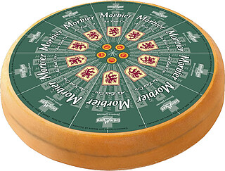 F-​Morbier Rohm.​45% 1/​2 fr.​v.Laib 