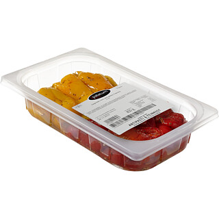 Gegrillte Paprika rot+​gelb 0,​8kg 