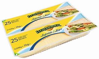 Leerdammer Scheib.​17% abs.​50x20g 