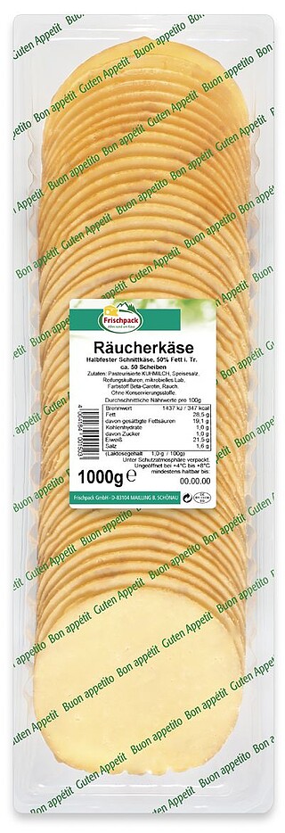 Rauchkäsescheiben 45% 50x20g 