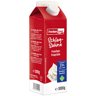 Sahne 33 % 1 Ltr. 