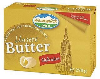 WG Süßrahmbutter 250gr 